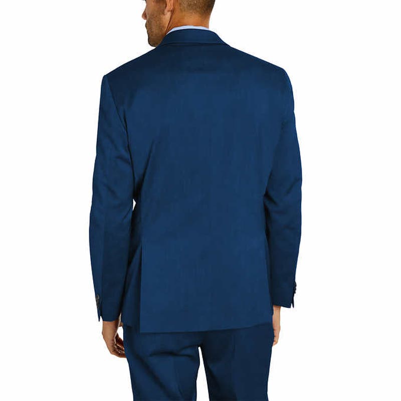 Kenneth Cole Men’s Suit Separate Jacket, Blue, 48 Regular