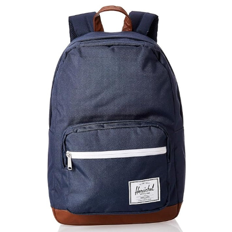 brand new Herschel authentic Pop Quiz Backpack, Navy/Tan, Classic 22L