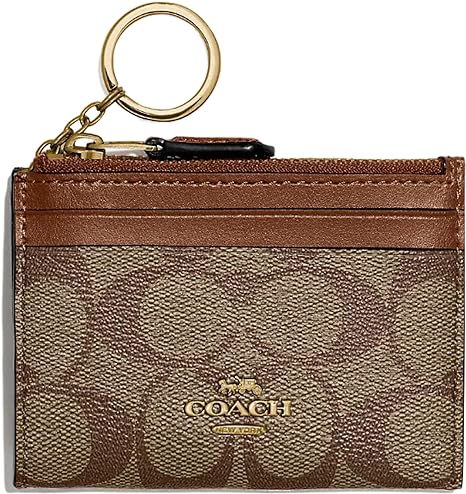 Coach Women's Mini Skinny ID Case with Key Ring