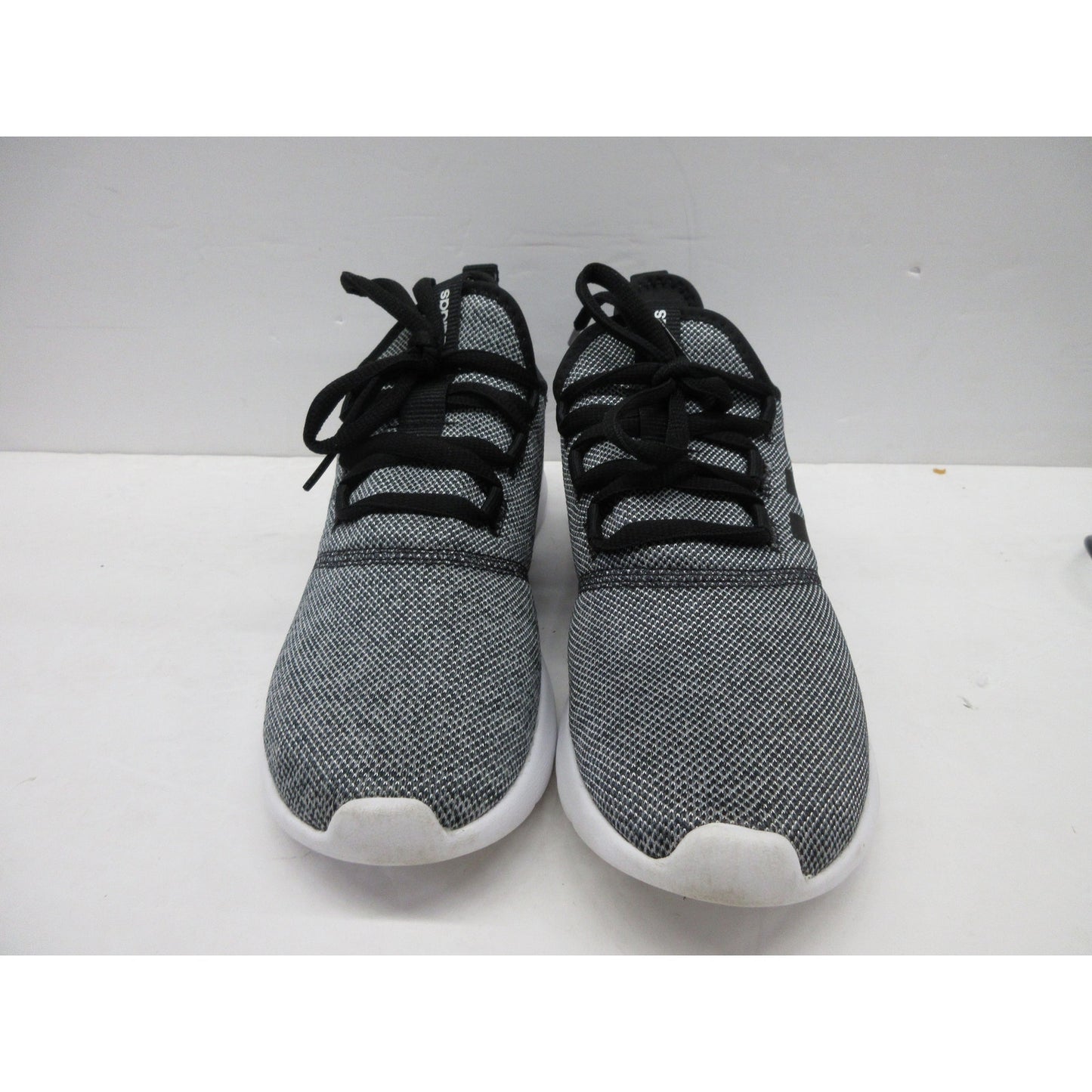 Like new Adidas Women's Casual Running Shoes, Core Black/Cloud White, Size 8