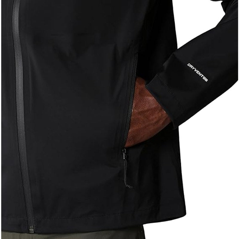 Brand new THE NORTH FACE Men's West Basin DRYVENT Rain Jacket - Alpha, Medium, R