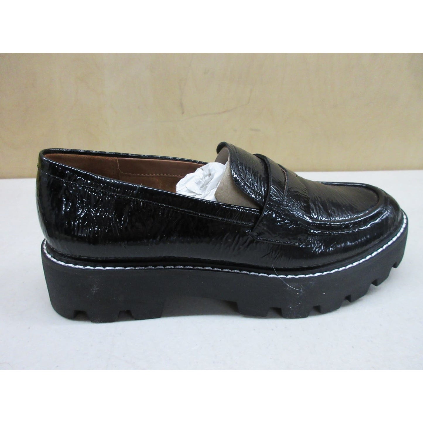 Franco Sarto Women's Balin Loafer, Black, 6