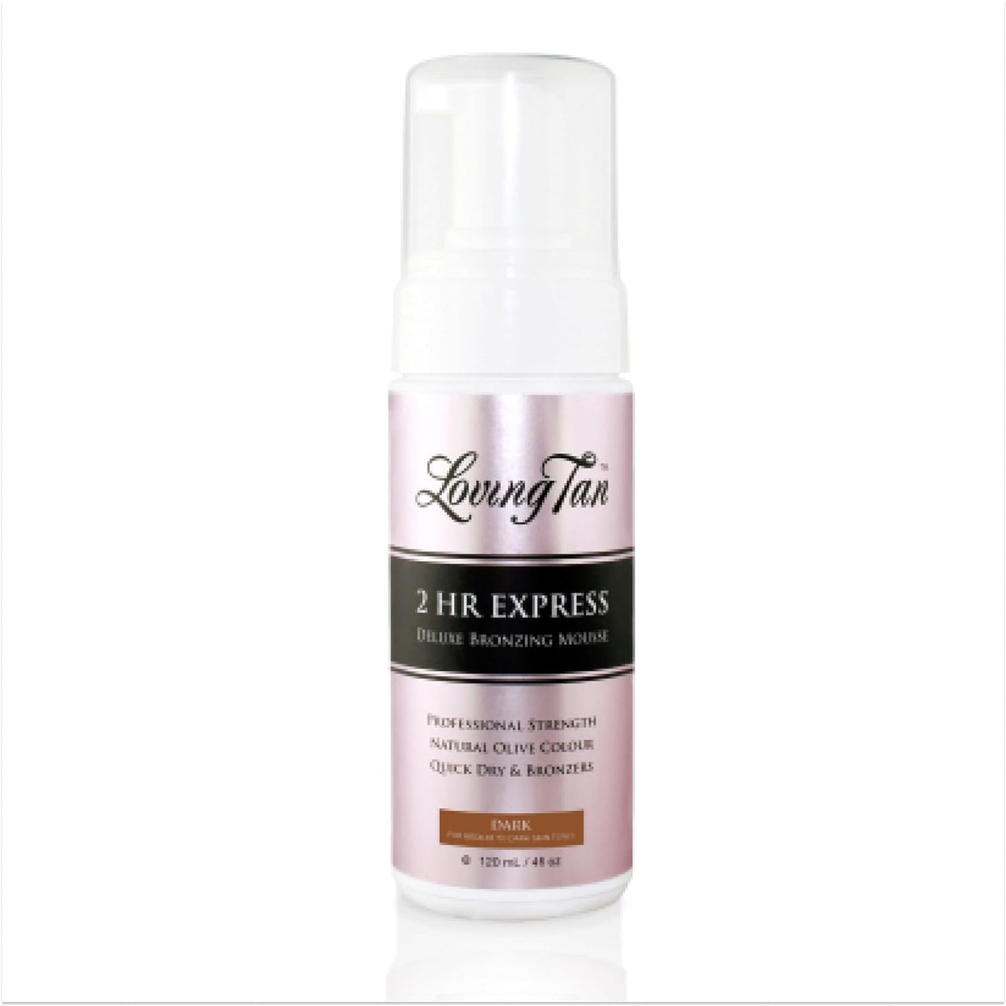 Loving Tan 2 Hour Express Mousse, Streak Free, Natural looking, 4 oz