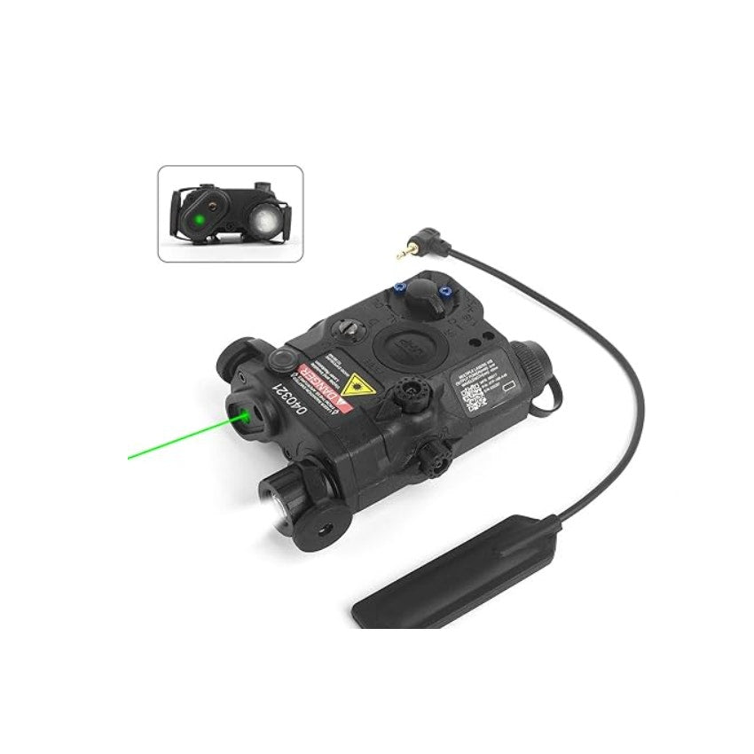 Brand new NOBUHIRO Airsoft PEQ 15 Laser Sight, IR Laser +Green Laser