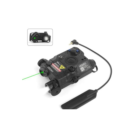 Brand new NOBUHIRO Airsoft PEQ 15 Laser Sight, IR Laser +Green Laser