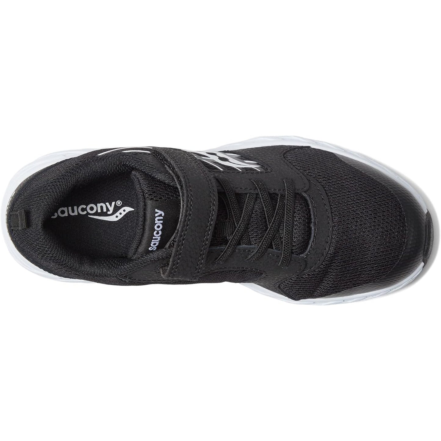 Brand new Saucony Wind Alternative Closure 2.0 Shoe(Black/White,3.5 US Big Kid)