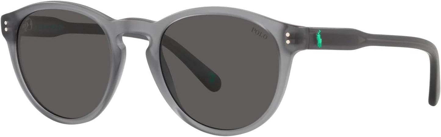 POLO RALPH LAUREN Men's Ph4172 Round Sunglasses