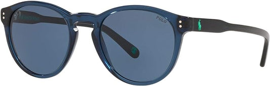 POLO RALPH LAUREN Men's Ph4172 Round Sunglasses