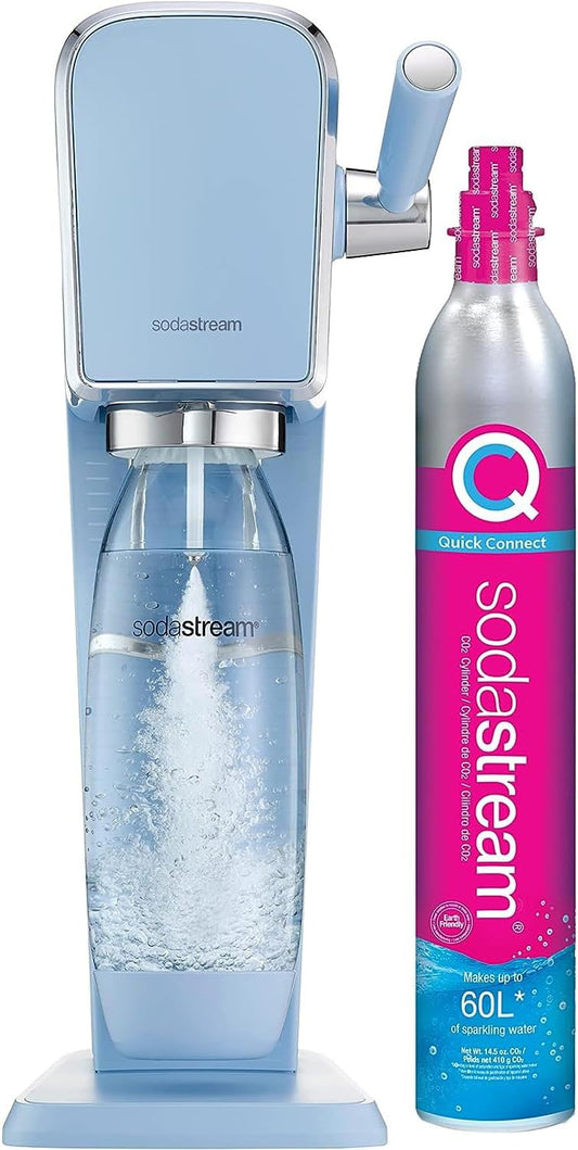 SodaStream Art Sparkling Water Maker with CO2 and DWS Bottle. Starter kit