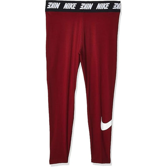 Brand new Nike Women's Sportswear Plus Club Legging, Maroon, Size 3XL