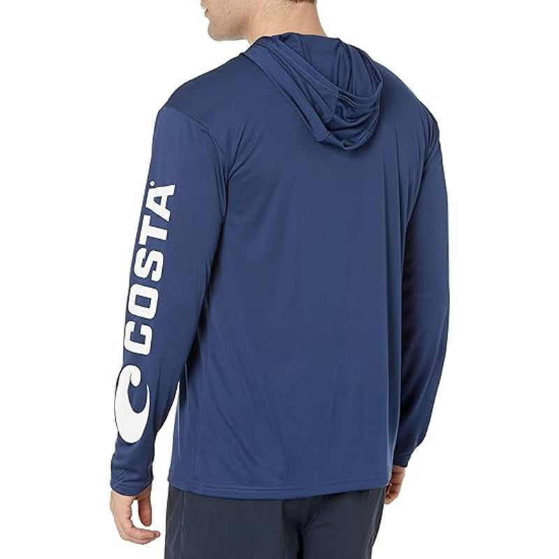 Brand new Costa Del Mar Men's TECH Performance Hood, Navy, Medium