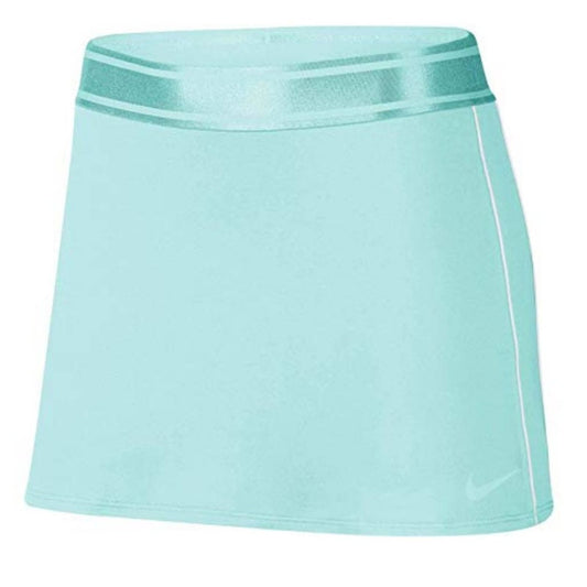 Nike Women's NikeCourt Dri-FIT Tennis Skirt, Small, Teal Tint