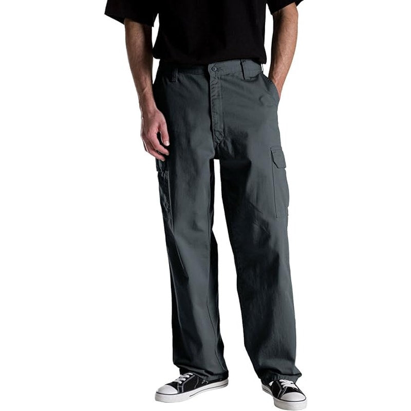 Brand new Dickies Men's Loose-Fit Cargo Work Pant - Charcoal, 34W x 32L