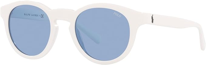 POLO RALPH LAUREN Men's Ph4184 Round Sunglasses