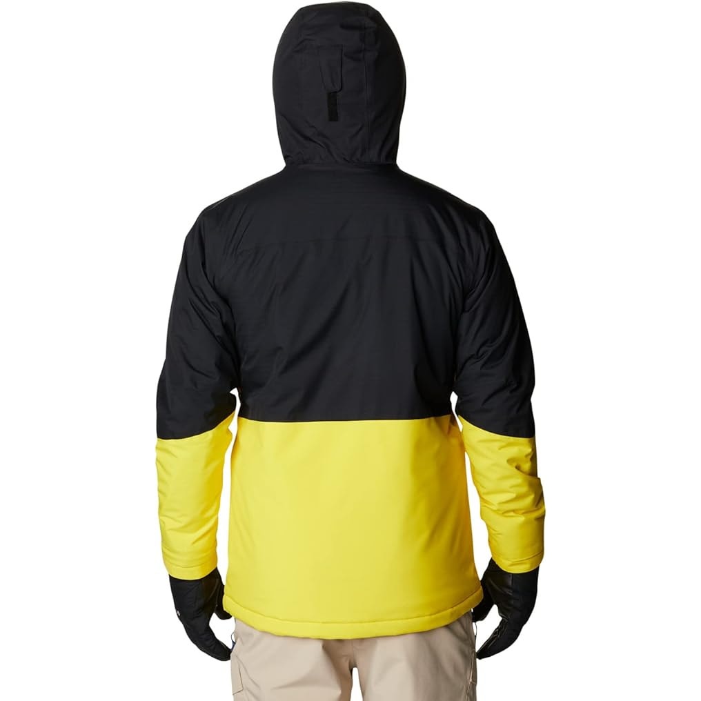 Brand new Columbia Men's Iceberg Point Jacket - Laser Lemon/Black, X-Large