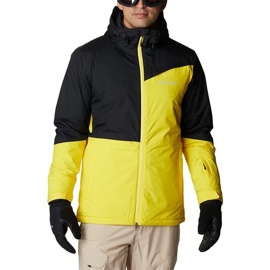 Brand new Columbia Men's Iceberg Point Jacket - Laser Lemon/Black, X-Large