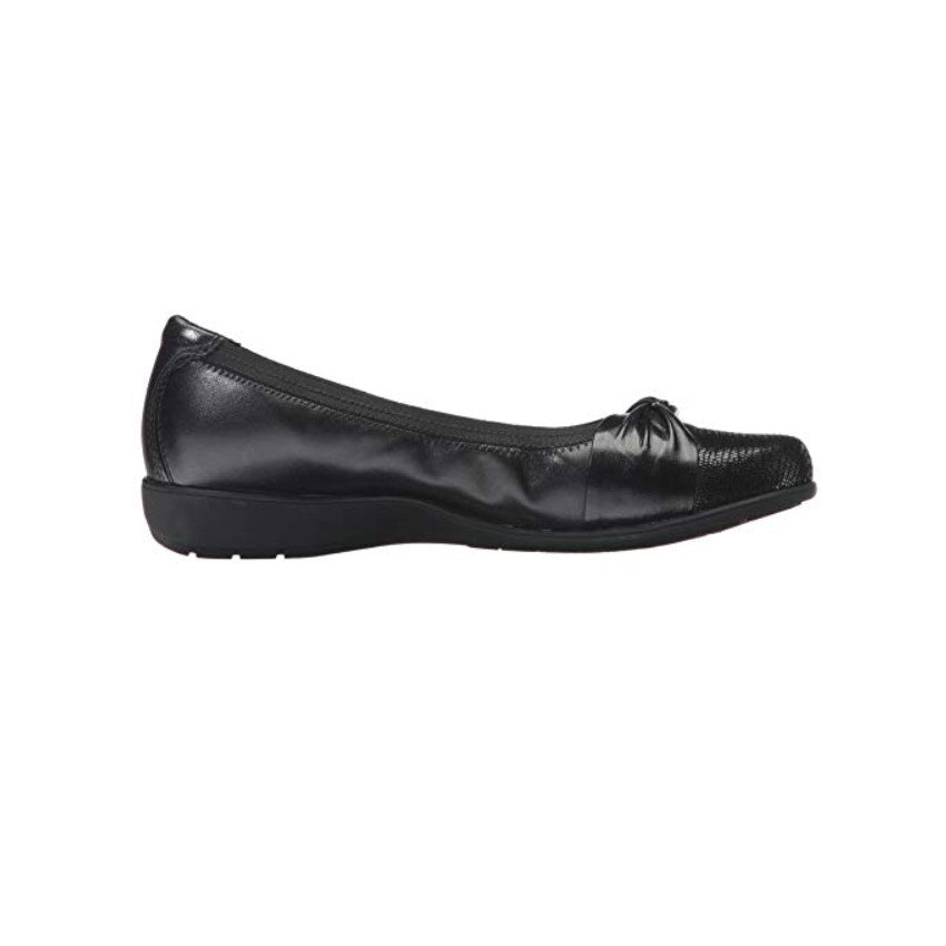 Brand new Aravon Women's Andrea-AR Ballet Flat, Black, Size 6.5 2E US