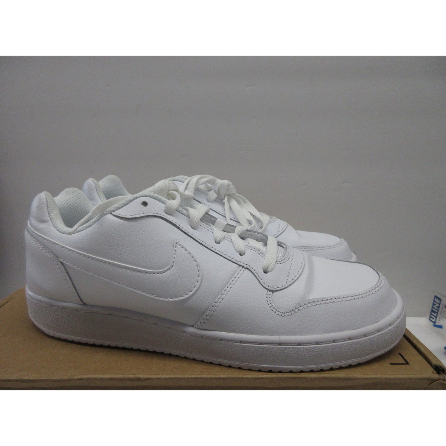 Used Nike Women's Ebernon Low Sneaker (White/White, Size 10.5 Regular US)