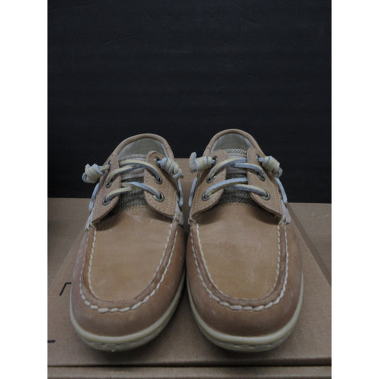 Used Sperry Women's Songfish Boat Shoe - Linen Oat, Size 6 Wide