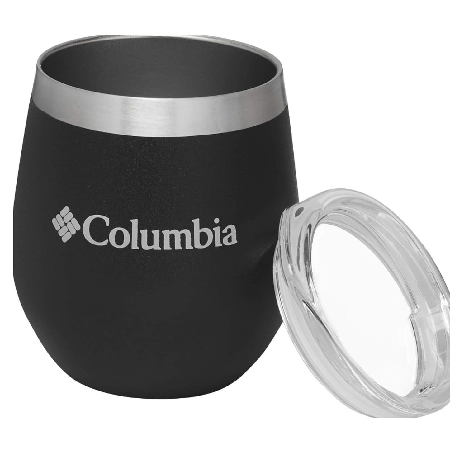 Brand new Columbia Insulated  Cocktail Wine Tumbler Glass, 8oz With Lid