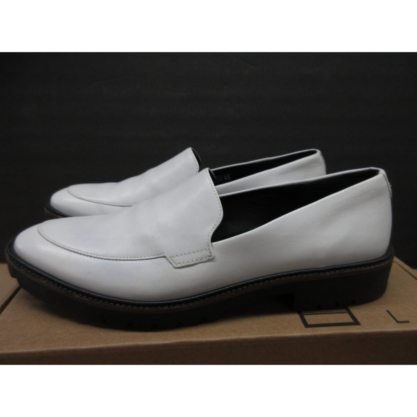 Used ECCO Women's Incise Tailored Loafer, Bright White, Size 10-10.5