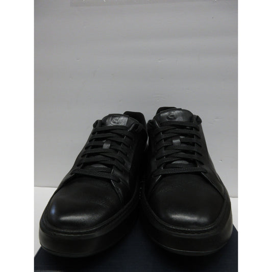 Like new Cole Haan Men's Grandpro Topspin Sneaker - Black Leather/Black (Size 10.5)