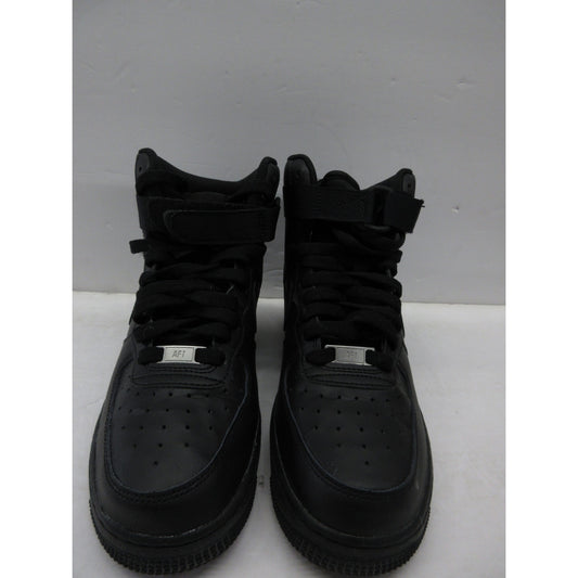 Used Authentic Nike Boy's Air Force 1 High LE (Big Kid), Black, Size 6