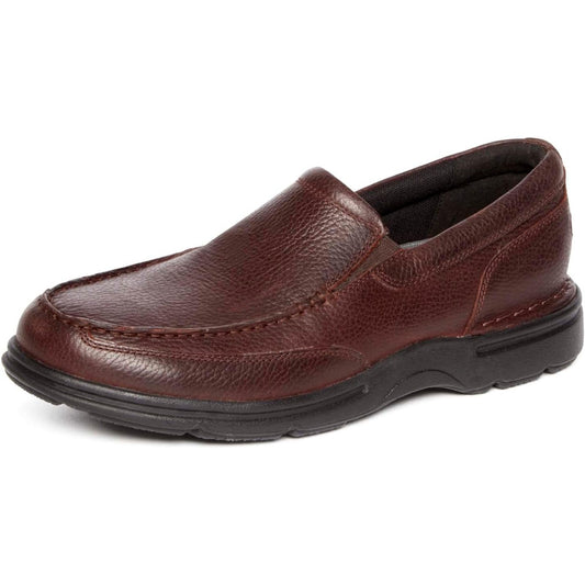 Brand new Rockport Men's Eureka Plus Slip-On Oxford in Dark Brown (Size 14 M US)