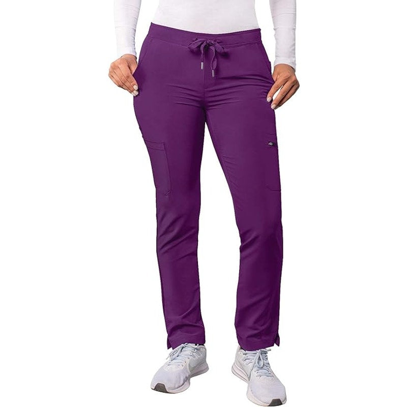 Brand new Adar Uniforms Women's Addition Scrubs -Cargo Pants - Eggplant, XS