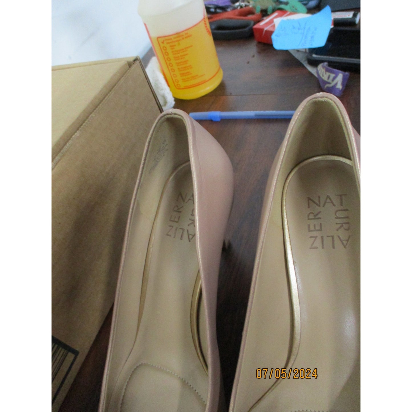 New Without Box Naturalizer Women Natalie Pumps Copper 8W