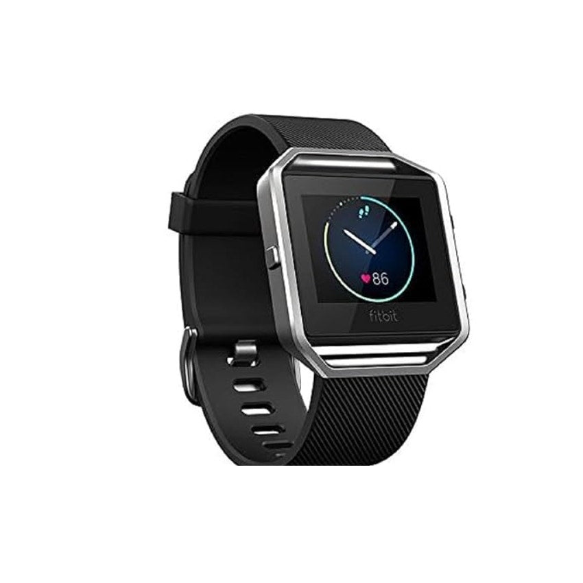 Brand new Fitbit Blaze Smart Fitness Watch - Time Display, Black/Silver, Large