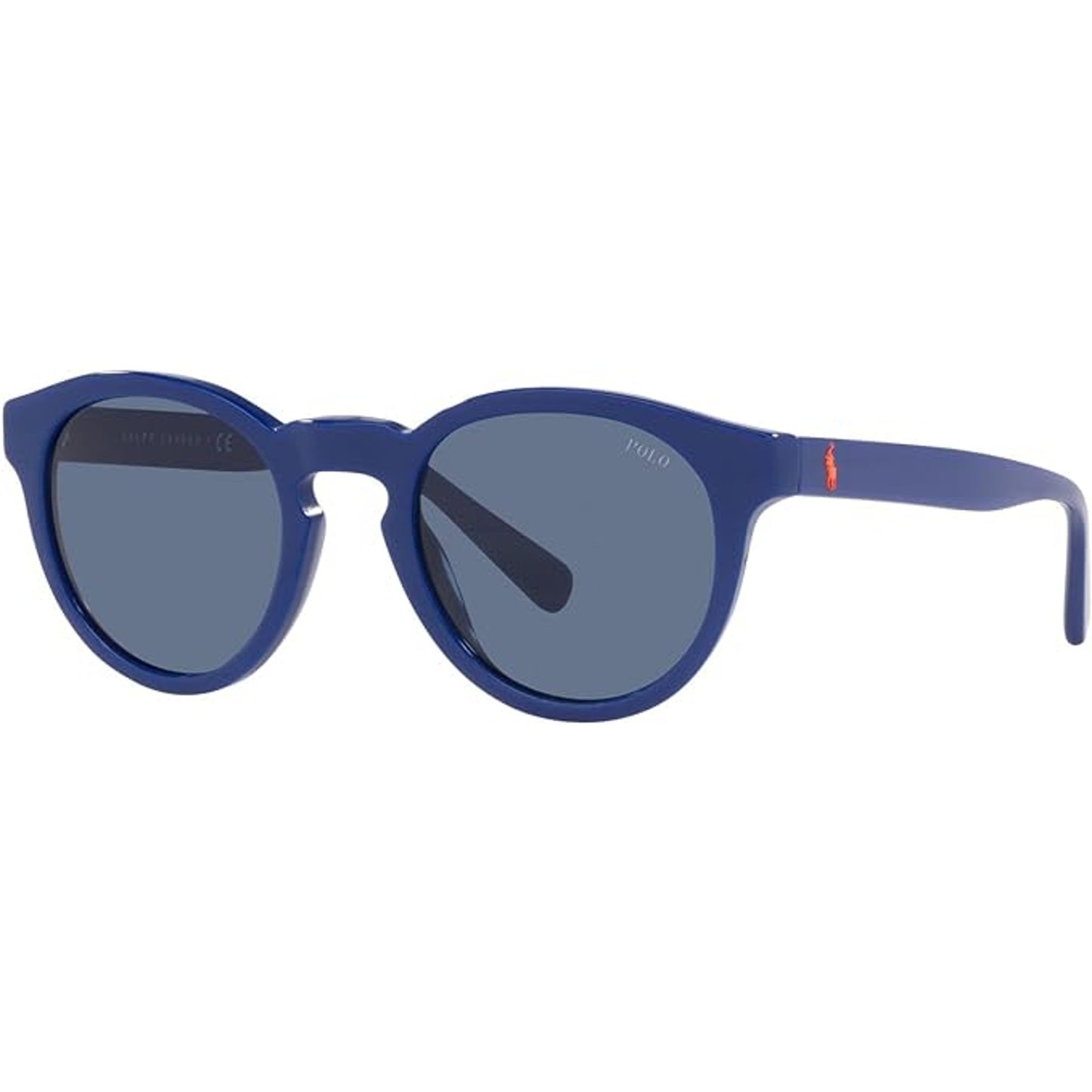 Brand new Polo Ralph Lauren Men's PH4184 Round Sunglasses, Dark Blue, 49 mm