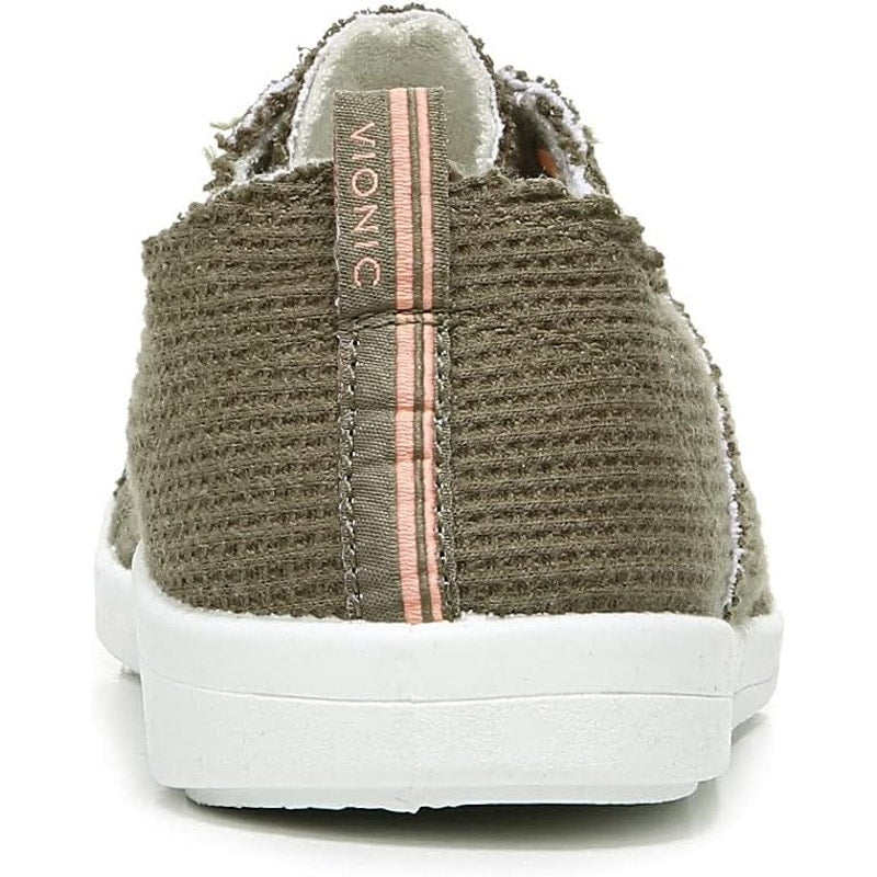 Brand new Vionic Pismo Olive Waffle Knit Women's Shoes (Size 6.5M)