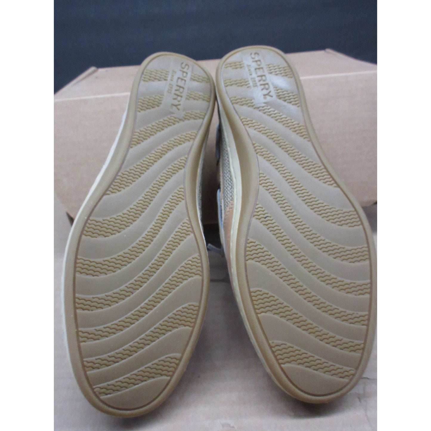 Used Sperry Women's Songfish Boat Shoe - Linen Oat, Size 6 Wide