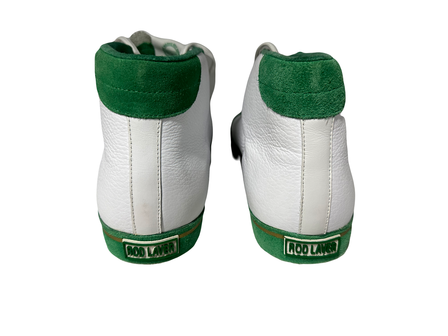 Adidas Hi-Top Sneakers, 2006 model, White/Fairway Green, Size 11