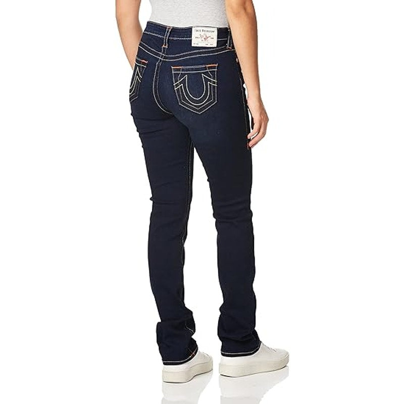 Brand new True Religion Women's Billie Mid Rise Jeans, Tried N True Blue, 24