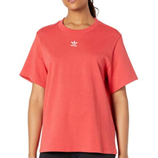 adidas Originals Women's T-Shirt, Glory Red, S