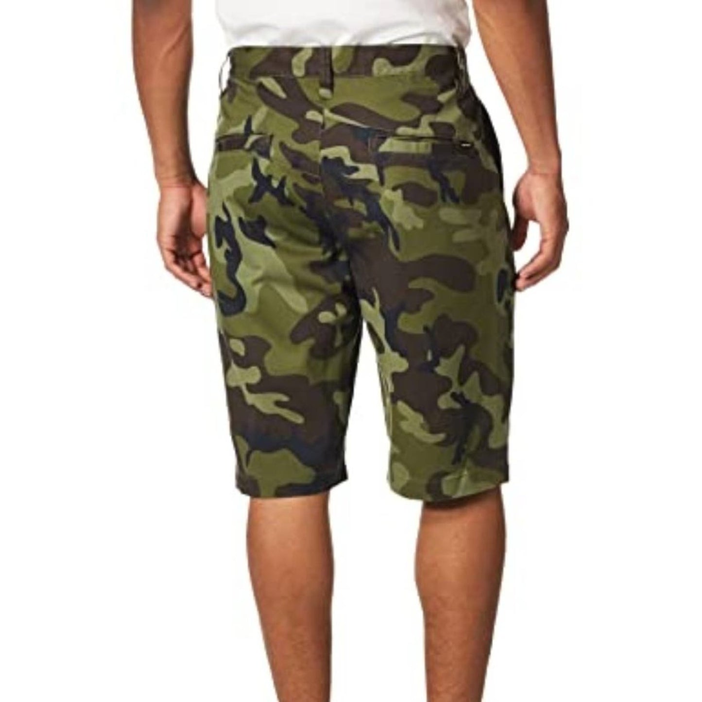 Volcom Men's Vmonty Stretch Chino Short, Camo, 28