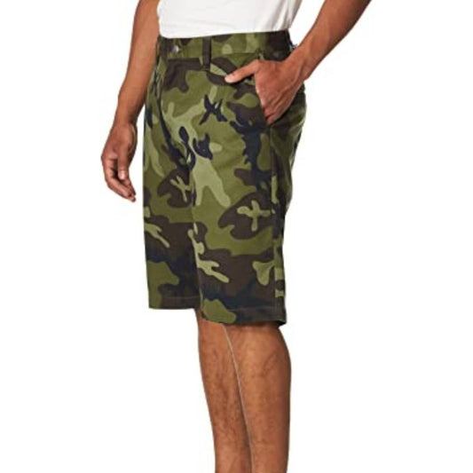 Volcom Men's Vmonty Stretch Chino Short, Camo, 28