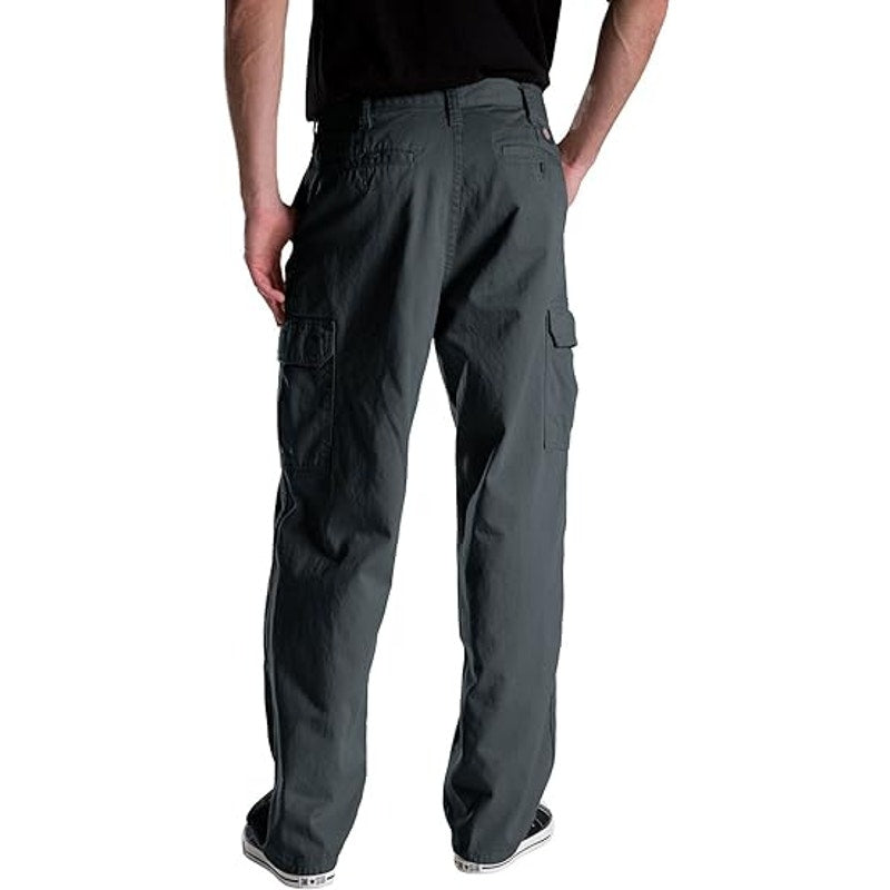 Brand new Dickies Men's Loose-Fit Cargo Work Pant - Charcoal, 34W x 32L