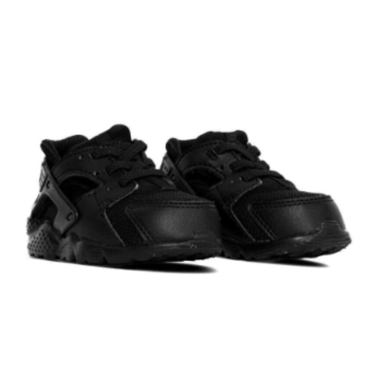 Nike Baby Boy's Huarache Run (Infant/Toddler) Black/Black 5 T