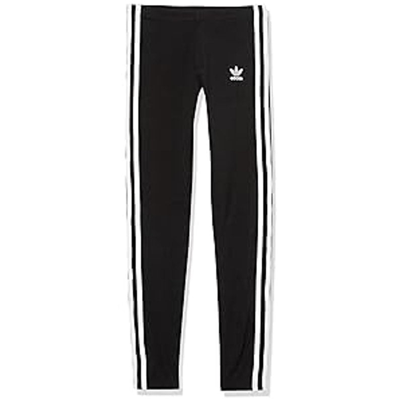 Brand new adidas Originals Girls' Adicolor Leggings, Black/White, 5T