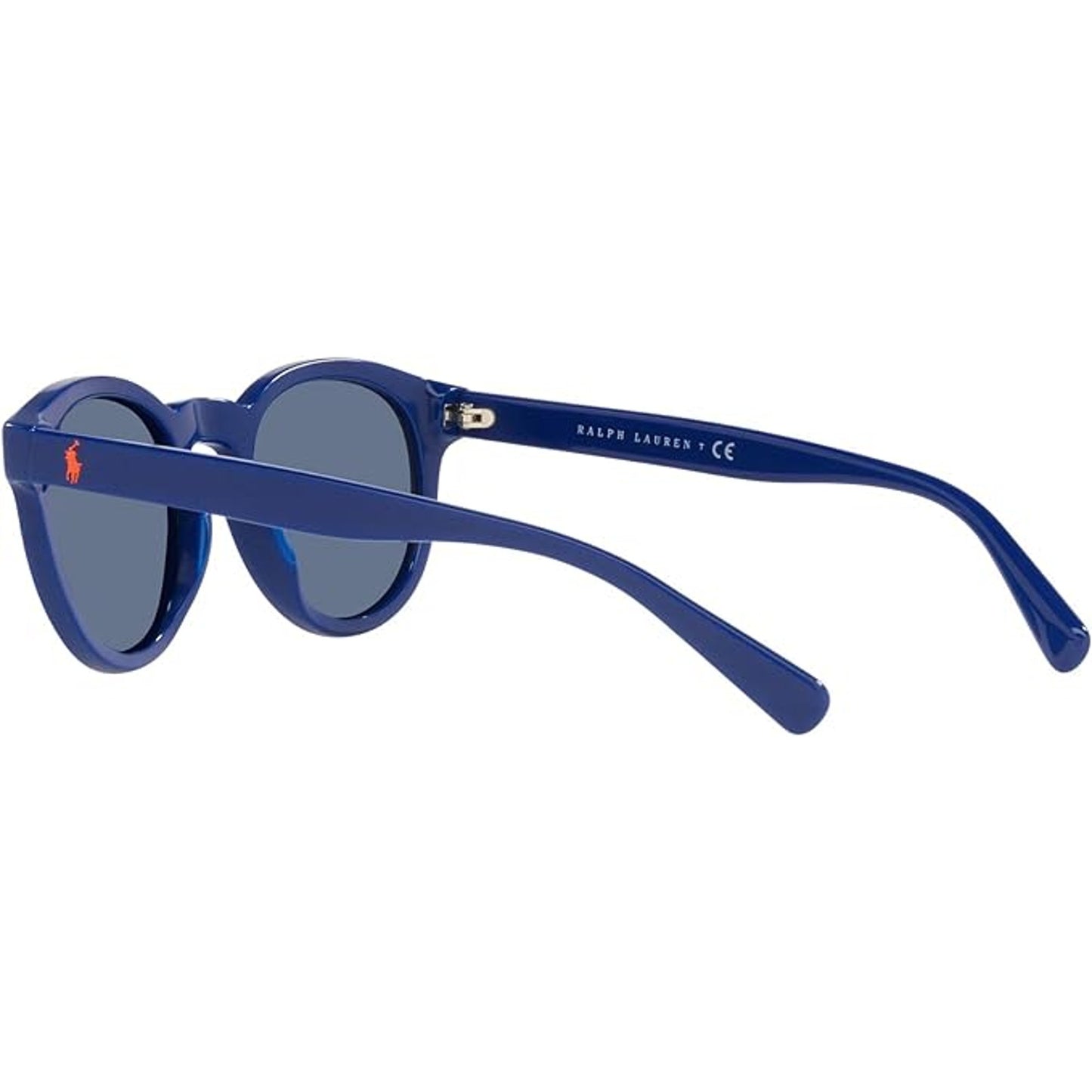 Brand new Polo Ralph Lauren Men's PH4184 Round Sunglasses, Dark Blue, 49 mm