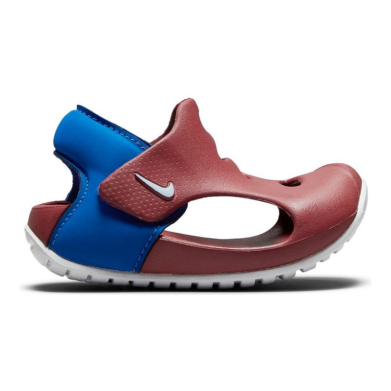 Brand new Nike Sunray Protect 3(TD)Baby Sandals -Canyon Rust/Game Royal/Aura,10C