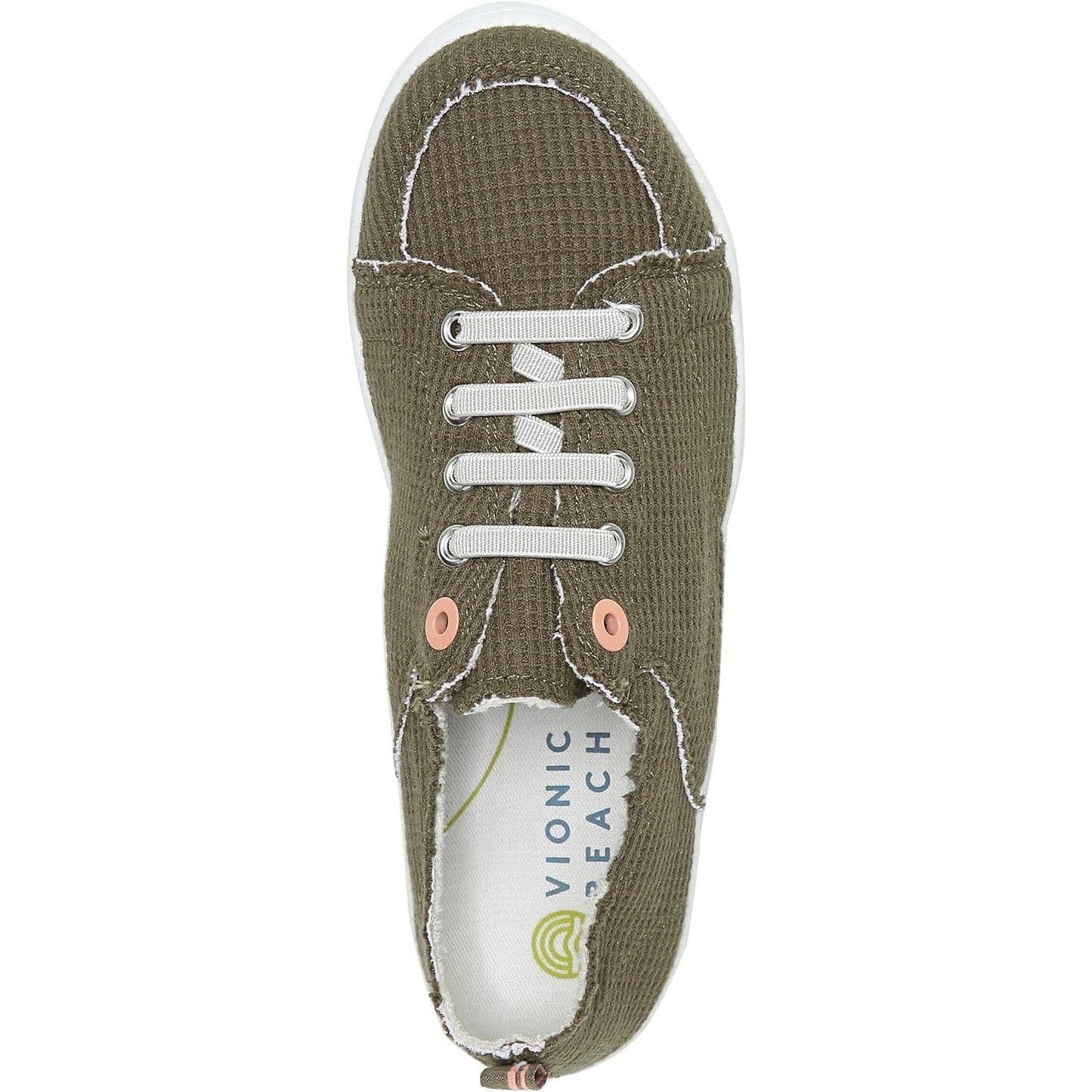 Brand new Vionic Pismo Olive Waffle Knit Women's Shoes (Size 6.5M)