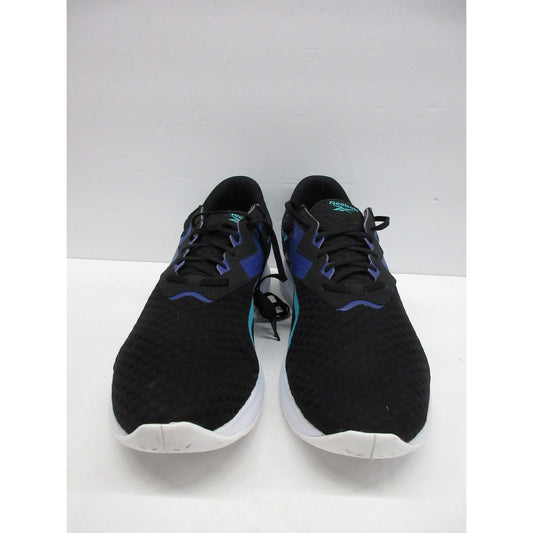 Used Reebok Men's Energen Plus 2.0 Shoe - Black/Classic Teal/Bold Purple,Size 14