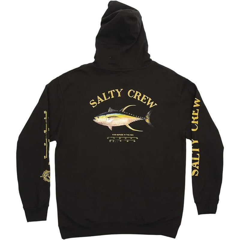 Salty Crew Men's Sport Hoodie, Black, X-Large