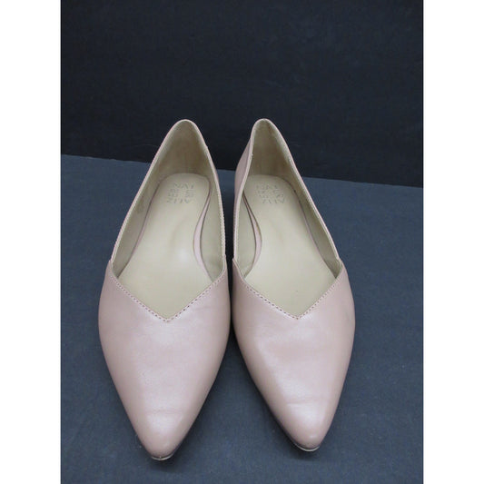 Like new Naturalizer Women's Havana Pointed Toe Ballet-Crème Brulee Beige 8M