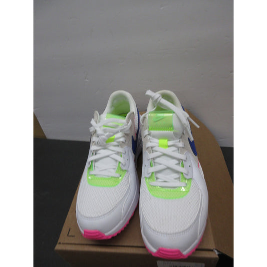 Used Nike authentic Women's Trail Running Shoe, White Indigo Burst Pink Blast, SIZE 8